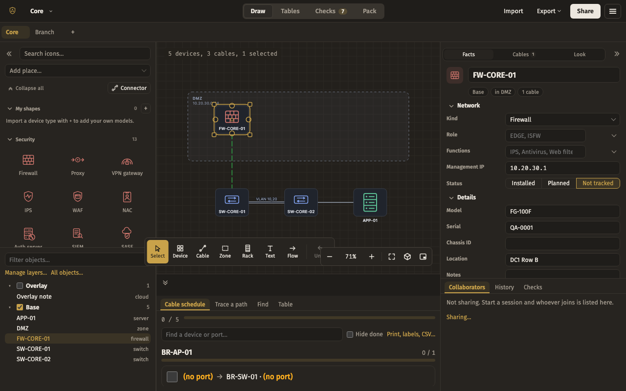Ultrawide — the editor with this layout, dark theme